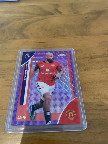 Bryan Mbeumo 2025 Topps Chrome 8/75