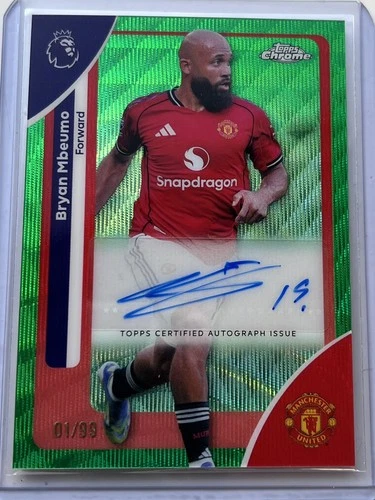 Bryan Mbeumo 2025 Topps Chrome /99