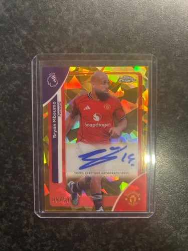 Bryan Mbeumo 2026 Topps Chrome Gold /50