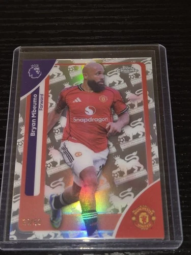 Bryan Mbeumo 2025 Topps Chrome Logo Refractor /92