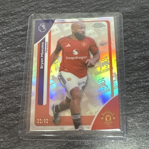 Bryan Mbeumo 2026 Topps Chrome Logofractor /92
