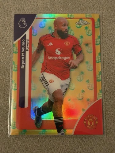 Bryan Mbeumo 2026 Topps Chrome Pineapple