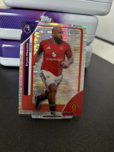 Bryan Mbeumo 2026 Topps Chrome Premier League Pulsar Refractor