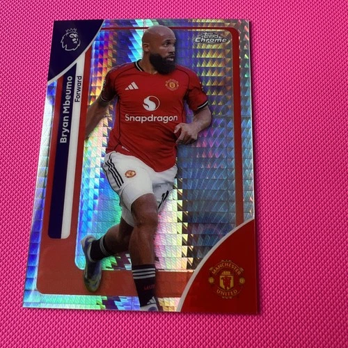 Bryan Mbeumo 2026 Topps Chrome Prism Refractor