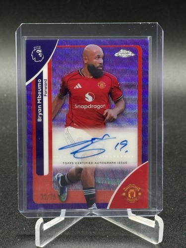 Bryan Mbeumo 2026 Topps Chrome Purple /75
