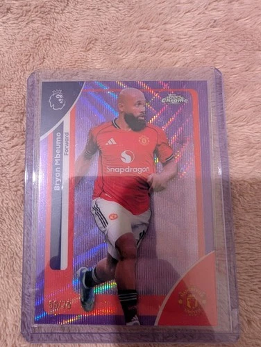 Bryan Mbeumo 2026 Topps Chrome Purple Refractor /75