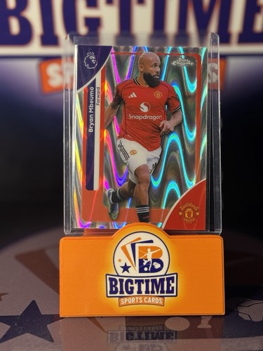 Bryan Mbeumo 2026 Topps Chrome Rainbow RayWave Refractor