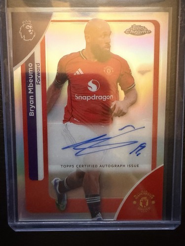 Bryan Mbeumo 2026 Topps Chrome Refractor