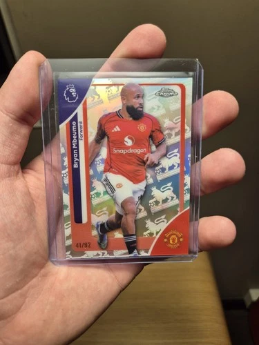 Bryan Mbeumo 2026 Topps Chrome Retrofractor /92