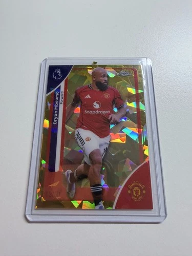 Bryan Mbeumo 2026 Topps Chrome Sapphire /50