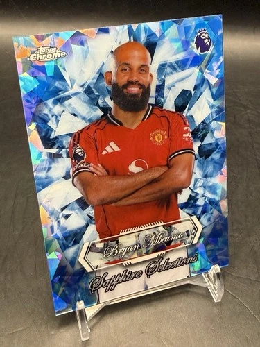 Bryan Mbeumo 2026 Topps Chrome Sapphire