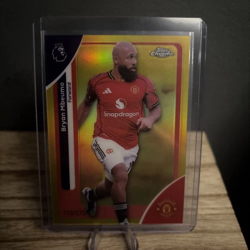 Bryan Mbeumo 2025 Topps Chrome Yellow /275
