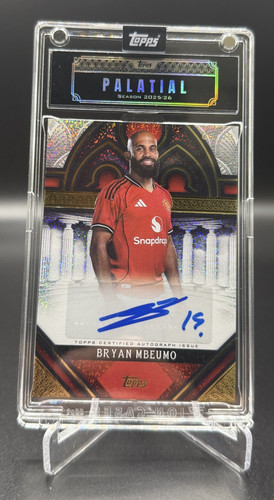 Bryan Mbeumo 2025 Topps Manchester United /10
