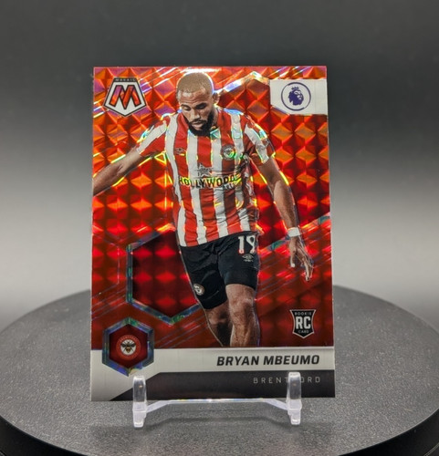 Bryan Mbeumo 2021 Panini Mosaic Reactive Red Prizm