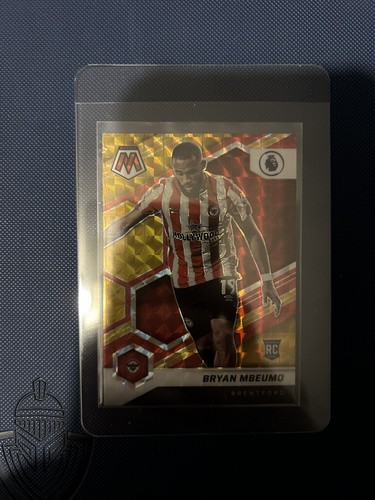Bryan Mbeumo 2021 Panini Mosaic Red & Gold Choice /88