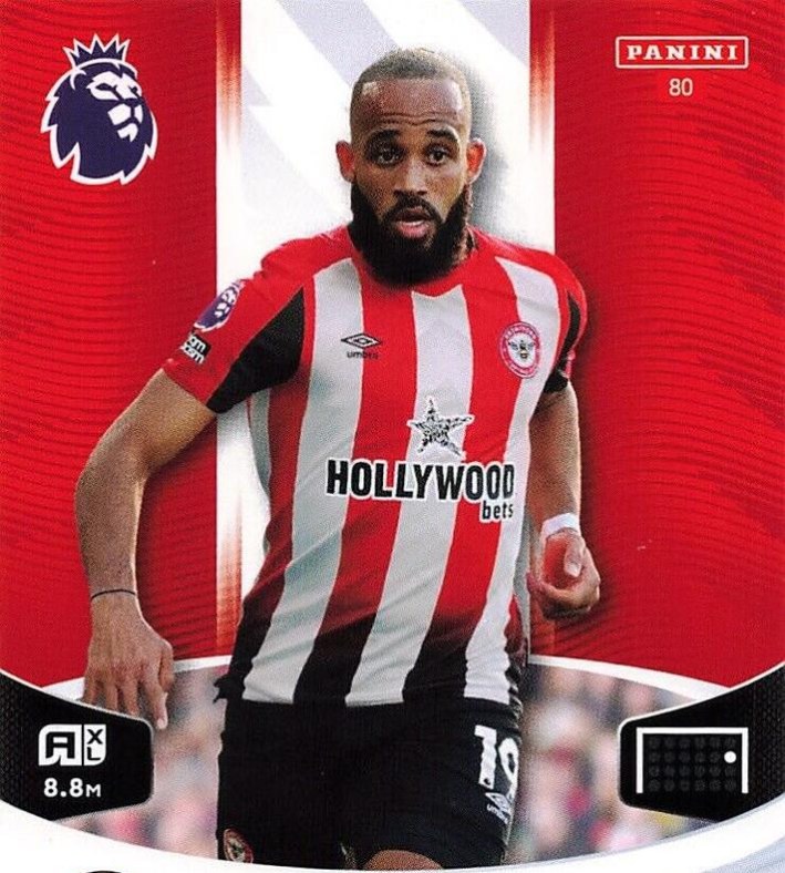 Bryan Mbeumo 2024 Panini Adrenalyn XL Premier League