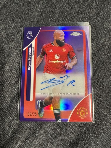 Bryan Mbeumo 2026 Topps Premier League /75
