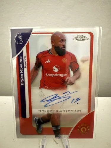Bryan Mbeumo 2025 Topps Premier League Chrome