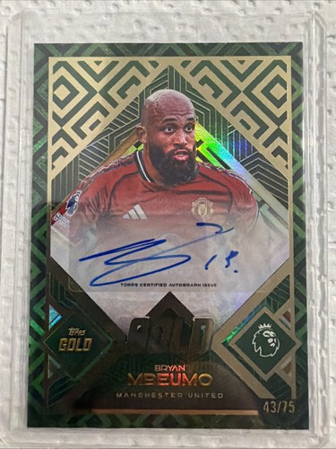 Bryan Mbeumo 2025 Topps Premier League Gold /75
