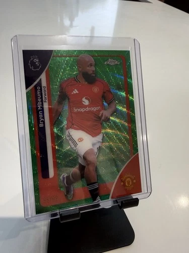 Bryan Mbeumo 2025 Topps Premier League Green Wave /99