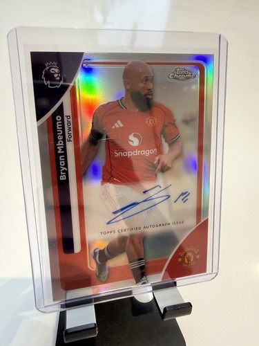 Bryan Mbeumo 2025 Topps Premier League Refractor