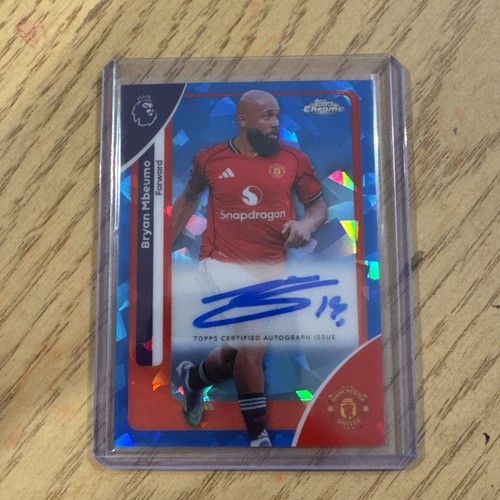 Bryan Mbeumo 2025 Topps Premier League Sapphire Blue