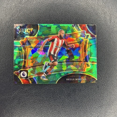 Bryan Mbeumo 2023 Panini Premier League Select Green Ice Prizm