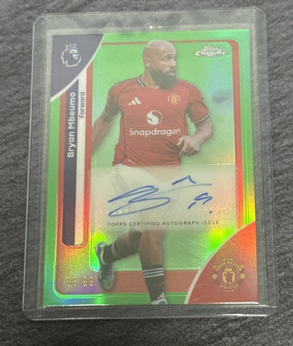 Bryan Mbeumo 2025 Topps Premier League True Green /99