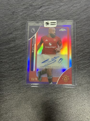 Bryan Mbeumo 2025 Topps Premier League True Purple /75