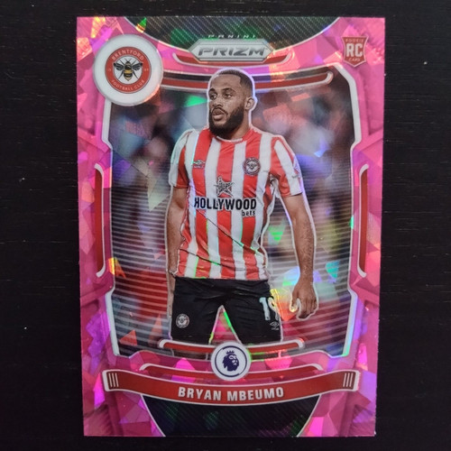 Bryan Mbeumo 2021 Panini Prizm Pink Ice