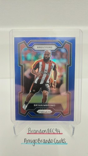 Bryan Mbeumo 2023 Panini Prizm Premier League Blue /299