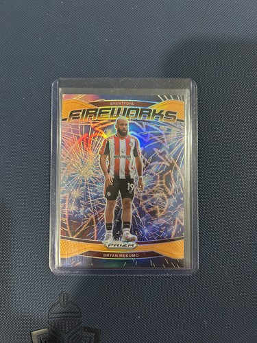 Bryan Mbeumo 2024 Panini Prizm Premier League Orange /25