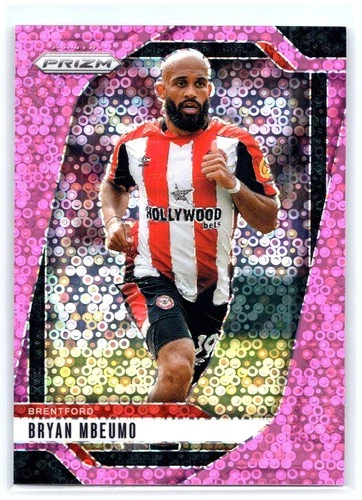 Bryan Mbeumo 2024 Panini Prizm Premier League Pink Breakaway /149