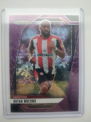 Bryan Mbeumo 2024 Panini Prizm Premier League Purple /25