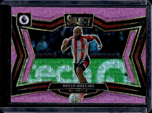 Bryan Mbeumo 2024 Panini Select Pink Mojo #210
