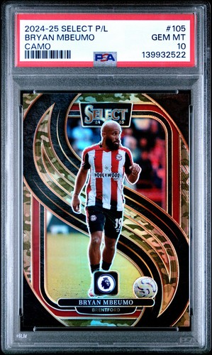 Bryan Mbeumo 2024 Panini Select Premier League Camo /150