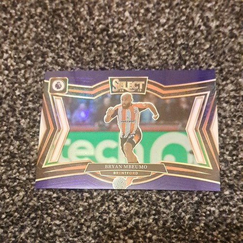 Bryan Mbeumo 2024 Panini Select Purple Field Level
