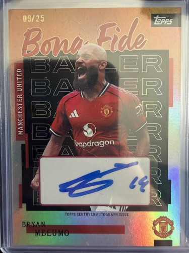 Bryan Mbeumo 2026 Topps Team Set Orange /25