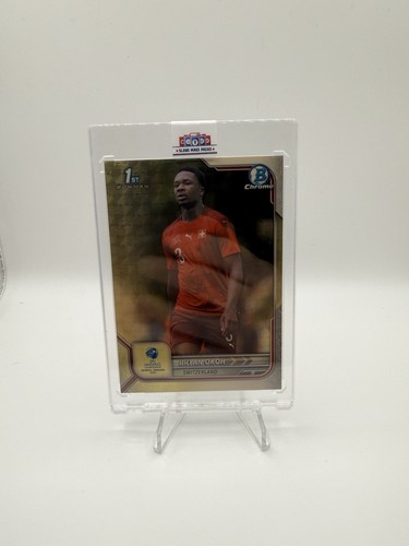 Bryan Okoh 2022 Topps Bowman Chrome Gold 1/1