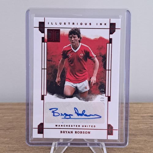 Bryan Robson 2023 Panini Impeccable Ruby /49