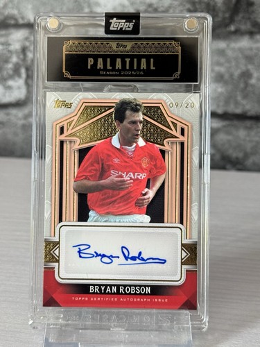 Bryan Robson 2026 Topps Manchester United /20