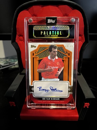 Bryan Robson 2026 Topps Palatial Manchester United 25/25