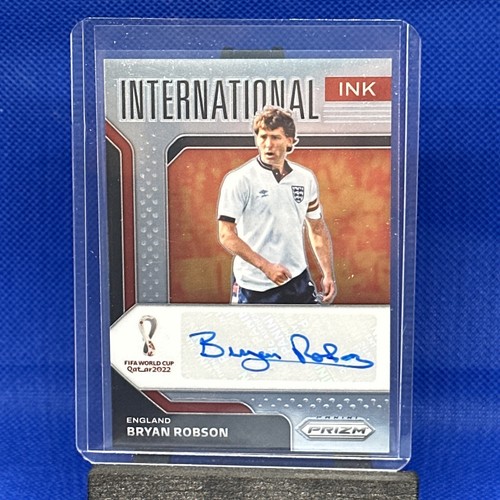 Bryan Robson 2022 Panini Prizm FIFA World Cup