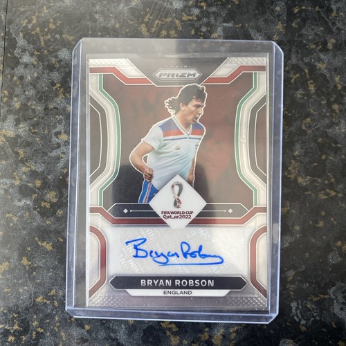 Bryan Robson 2022 Panini Prizm World Cup