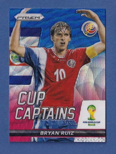 Bryan Ruiz 2014 Panini Prizm Blue and Red Wave