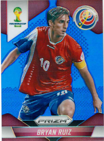Bryan Ruiz 2014 Panini Prizm World Cup Blue Prizm /199