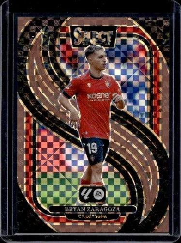Bryan Saragozza 2024 Panini Select Bronze Checker Prizm /59