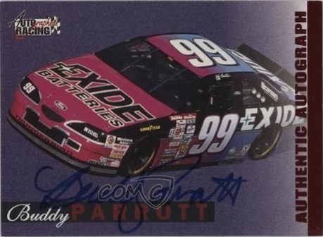 Buddy Parrott 1996 Score Board Auto Racing /009