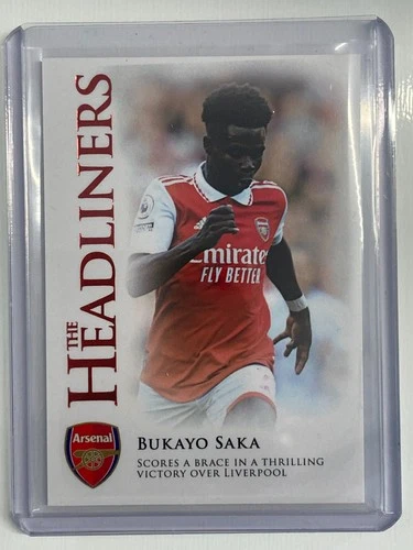 Bukayo Saka 2022 Futera Arsenal FC /10