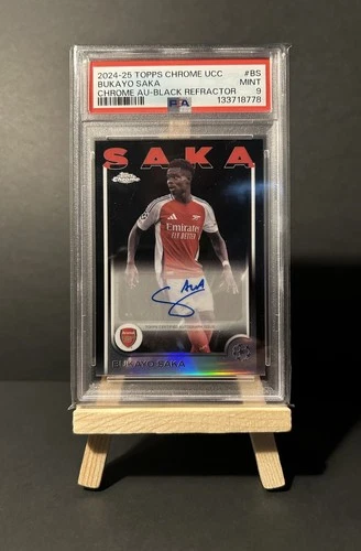 Bukayo Saka 2024 Topps Chrome /10